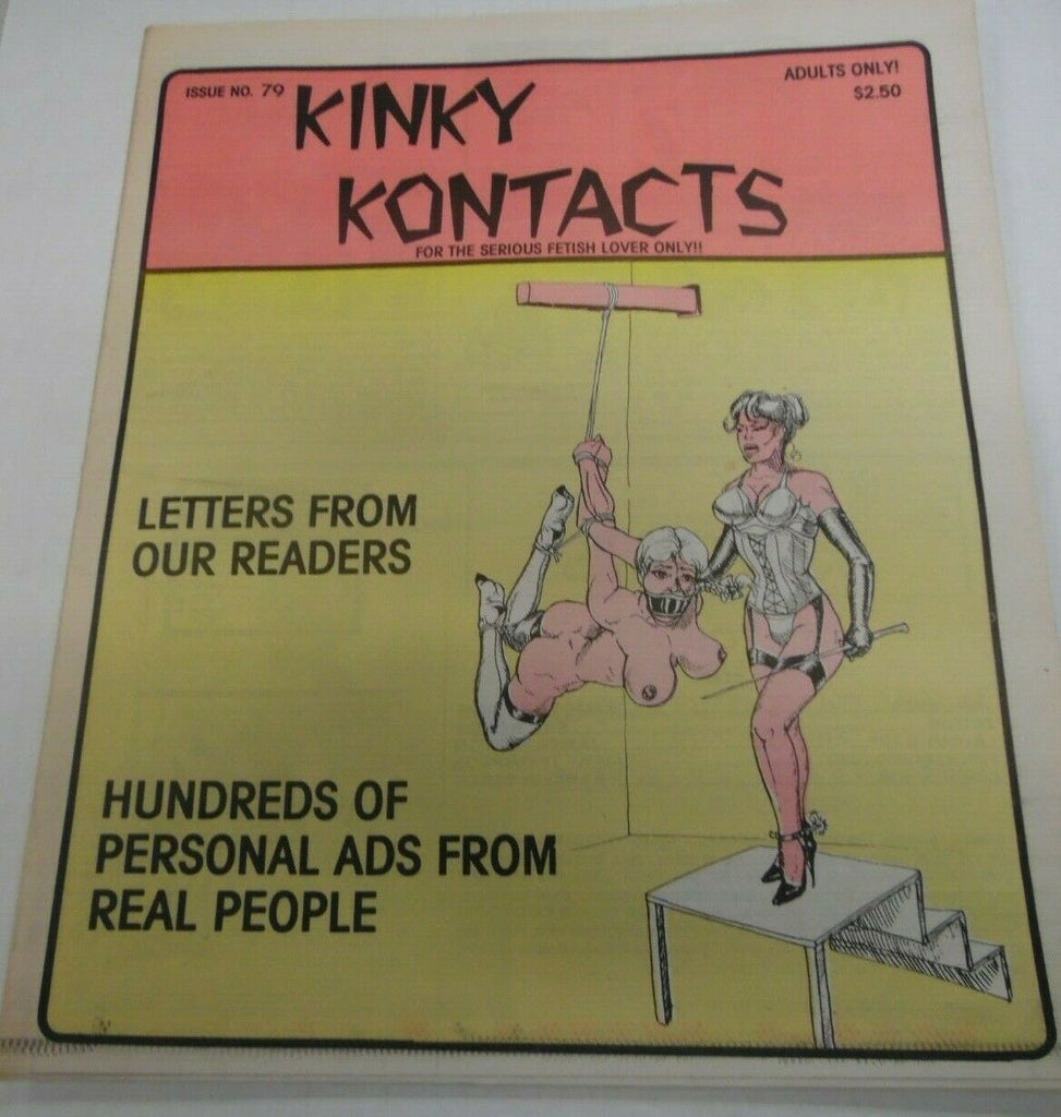 Kinky Kontacts Newspaper #79 1990's 121719lm-ep