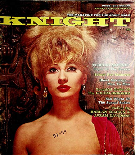 Knight Over-Sized Magazine Paris Opera Starlet Bette Mars /Nudes Of The Folies-Bergere vol.5 #3 1965