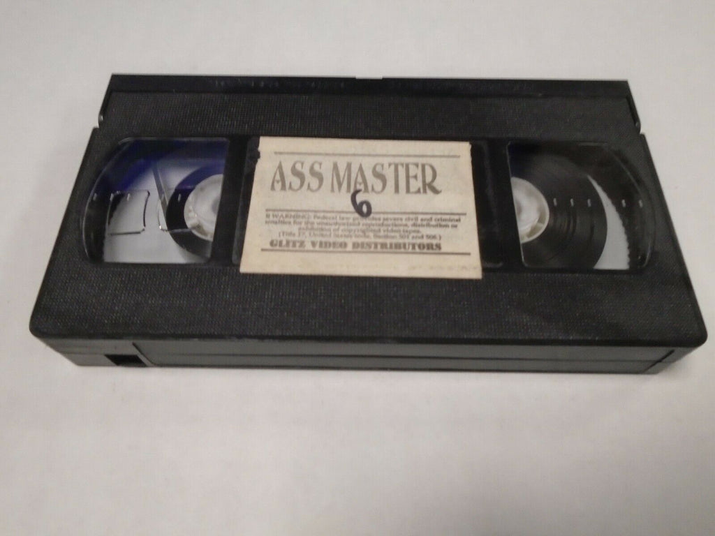 Ass Master 6 Glitz Video Distributors Adult VHS 031119AMP