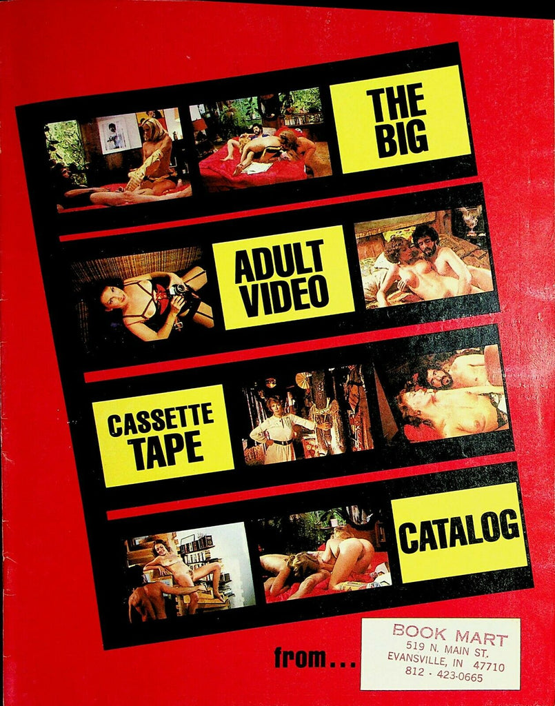 The Big Adult Video Cassette Tape Catalog 1980's 021921lm-ep