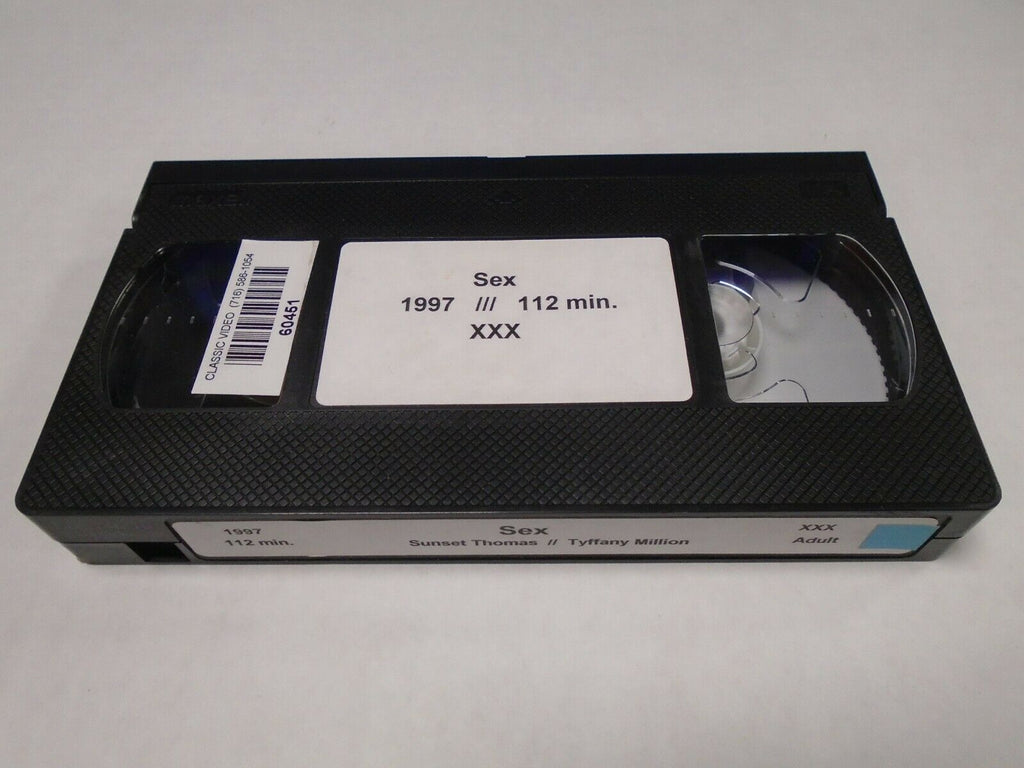 Sex Sunset Thomas Tyffany Million 1997 112mins Adult VHS 021919AMP