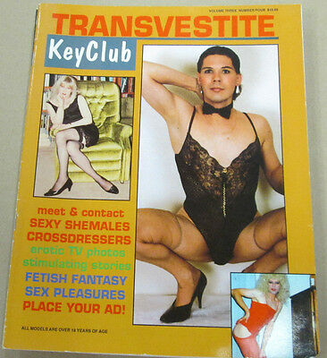 Transvestite Key Club Adult Magazine Vol.3 #4 vg 082414lm-ep