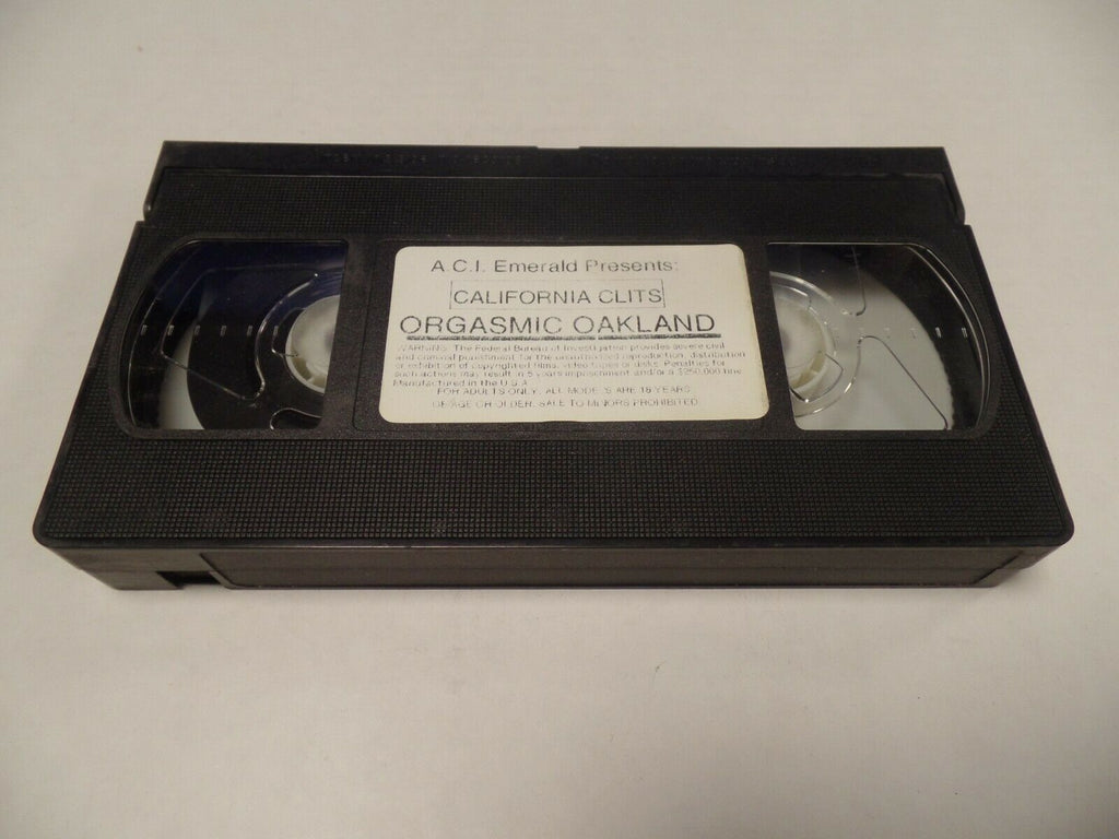 Orgasmic Oakland California Clits ACI Emerald Adult VHS 052119AMP