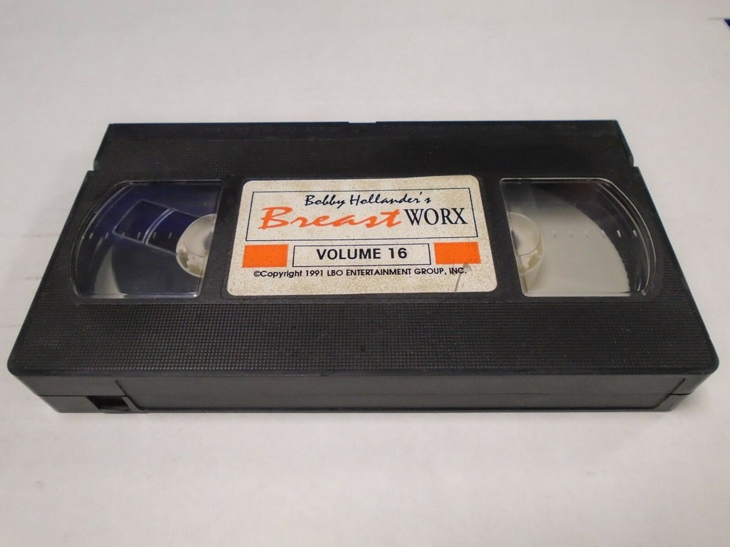 Breast Worx Bobby Hollander Vol 16 1992 LBO Entertainment Adult VHS 013119AMP