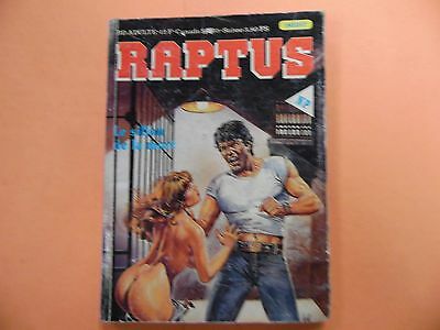 Raptus French Graphic Novel #6 1991 by Novel Press 051816lm-ep