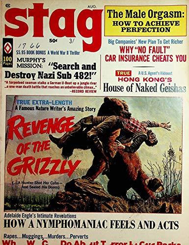 Stag Adult Vintage Magazine Male Orgasm: How To Achieve Perfection August 1970
