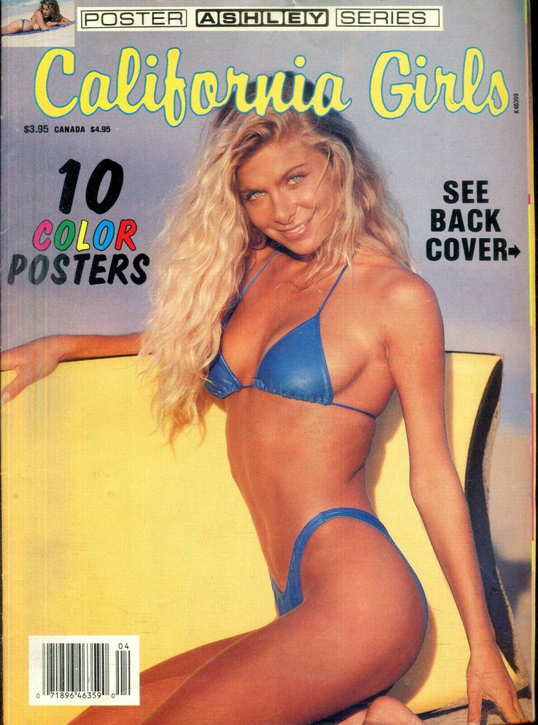 California Girls Ashley Series 10 Color Posters 1989 031619lm-ep