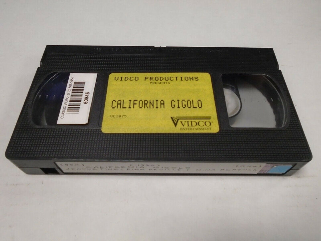 California Gigolo Jeanne Fine Nina DePonca 1999 Adult VHS 032519AMP2
