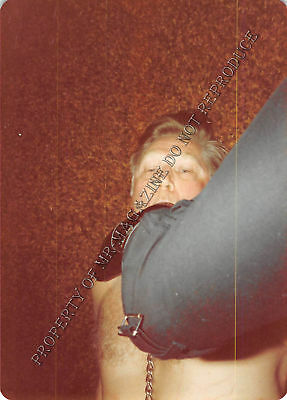 Adult 1970s Photo 3.5x5 Foot Fetish Man Stepped on High Heels Dominatrix 193HS