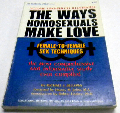 Ways Homosexuals Make Love Adult Illustrated Book Vol. 2 vg 092513lm-ep