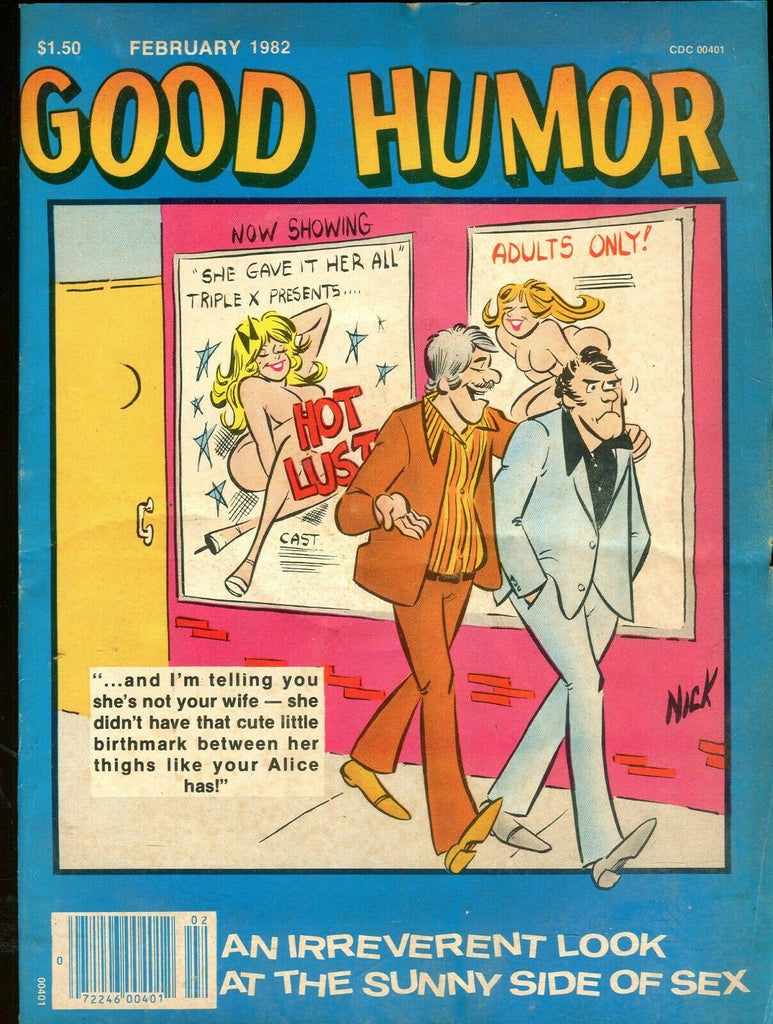Good Humor Magazine Adult Comics February 1982 080819lm-ep