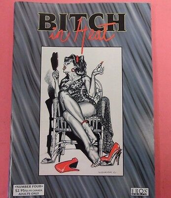 Bitch In Heat Adult Eros Comix #4 1997 061513lm-epa