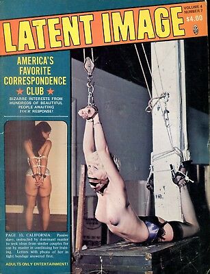 Latent Image Fetish Contact Magazine vol.4 #7 1977 HOM 042318lm-ep