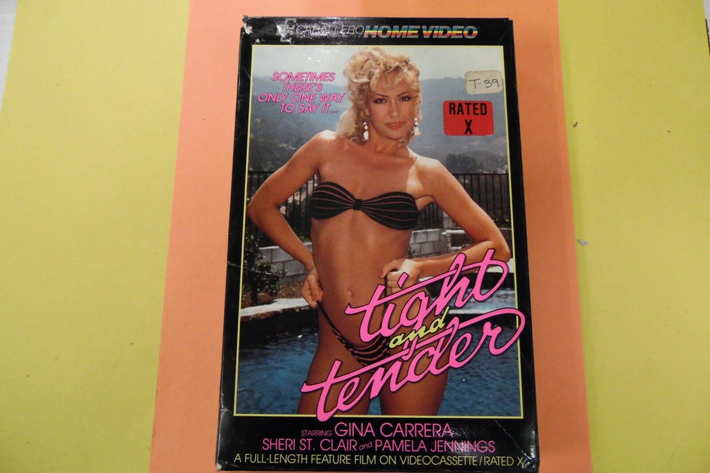 Tight and Tender VHS Gina Carrera XXX CLEARANCE 111916lm-ep
