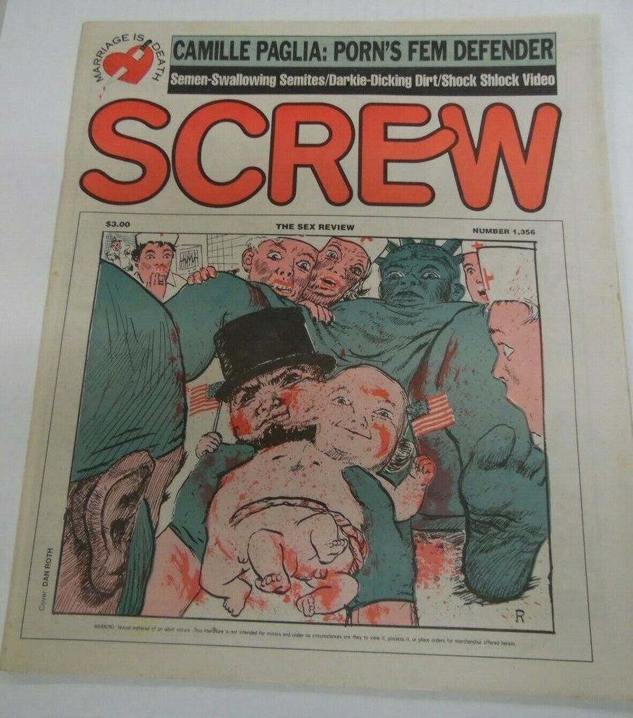 Screw Newspaper Porn's Fem Defender #1356 February 27, 1995 121419lm-ep