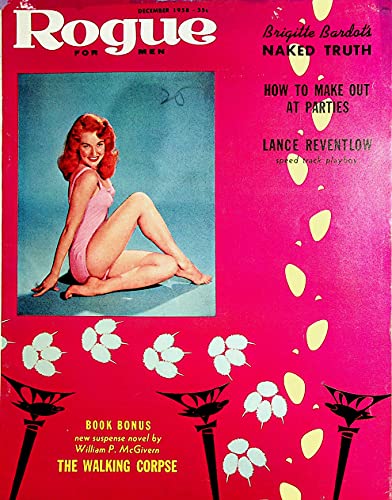Rogue Men's Magazine Brigitte Bardot December 1958