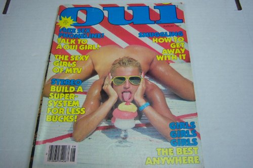 Oui Busty Adult Magazine "The Sexy Girls of Mtv" August 1983