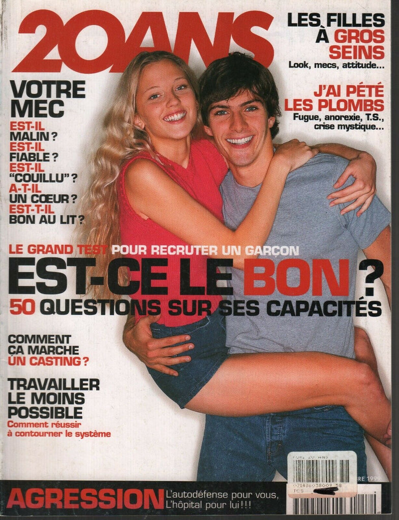 20ANS 20ANS French Adult Fashion Magazine Novembre 1999 Michael Douglas 092619AME - Used