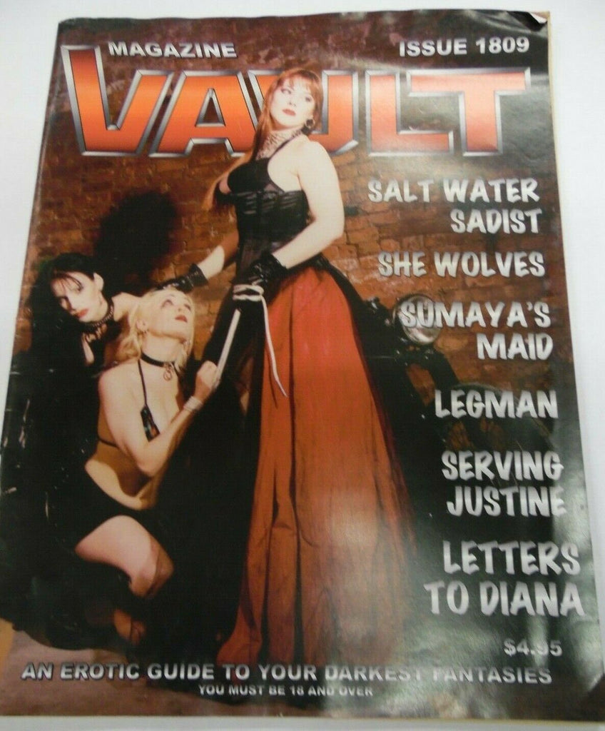 Vault Fetish Newspaper Serving Justine #1809 1996 122119lm-ep2