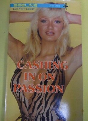 Cashing In On Passion Adult Novel by Frank Timins 1984 Beeline 071213lm-epa