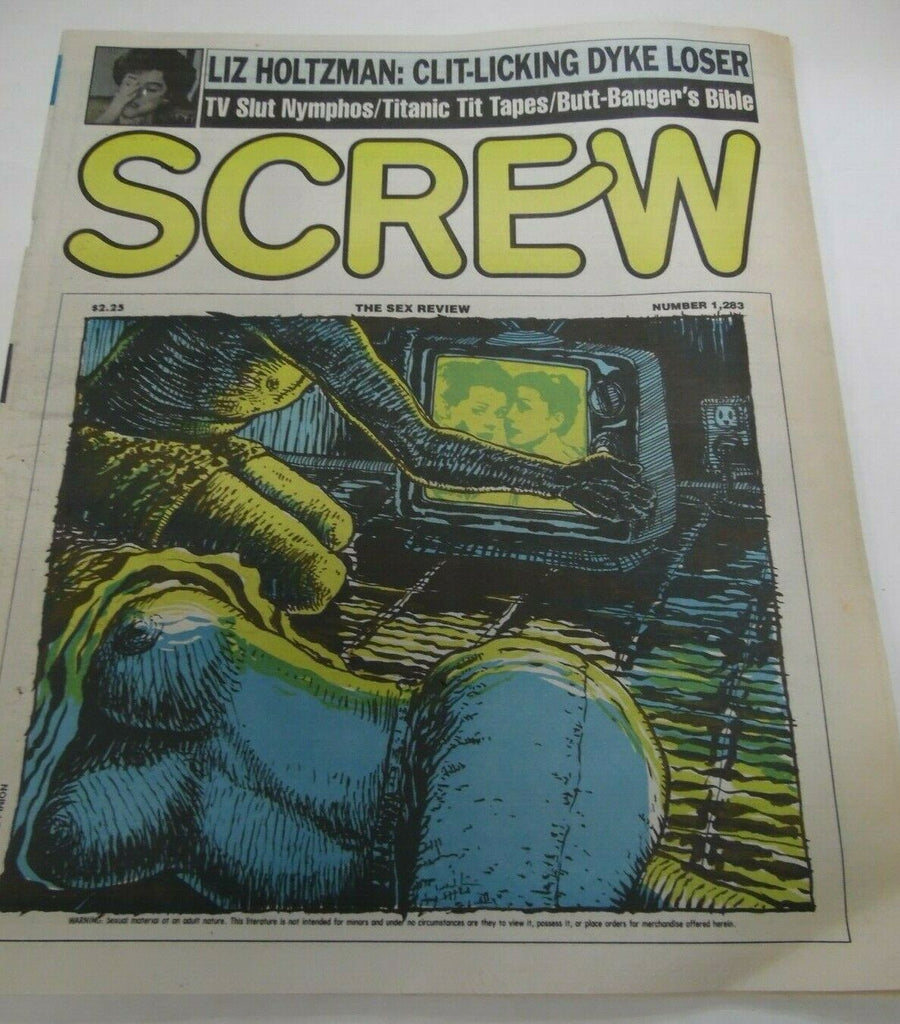 Screw Newspaper Butt-Banger's Bible #1283 October 4, 1993 120919lm-ep
