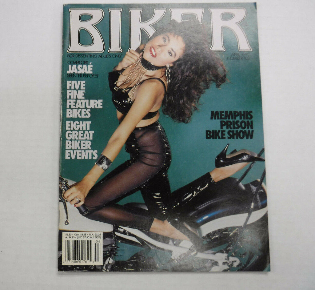 Biker Magazine Jasae Memphis Prison Bike Show April 1992 110816R