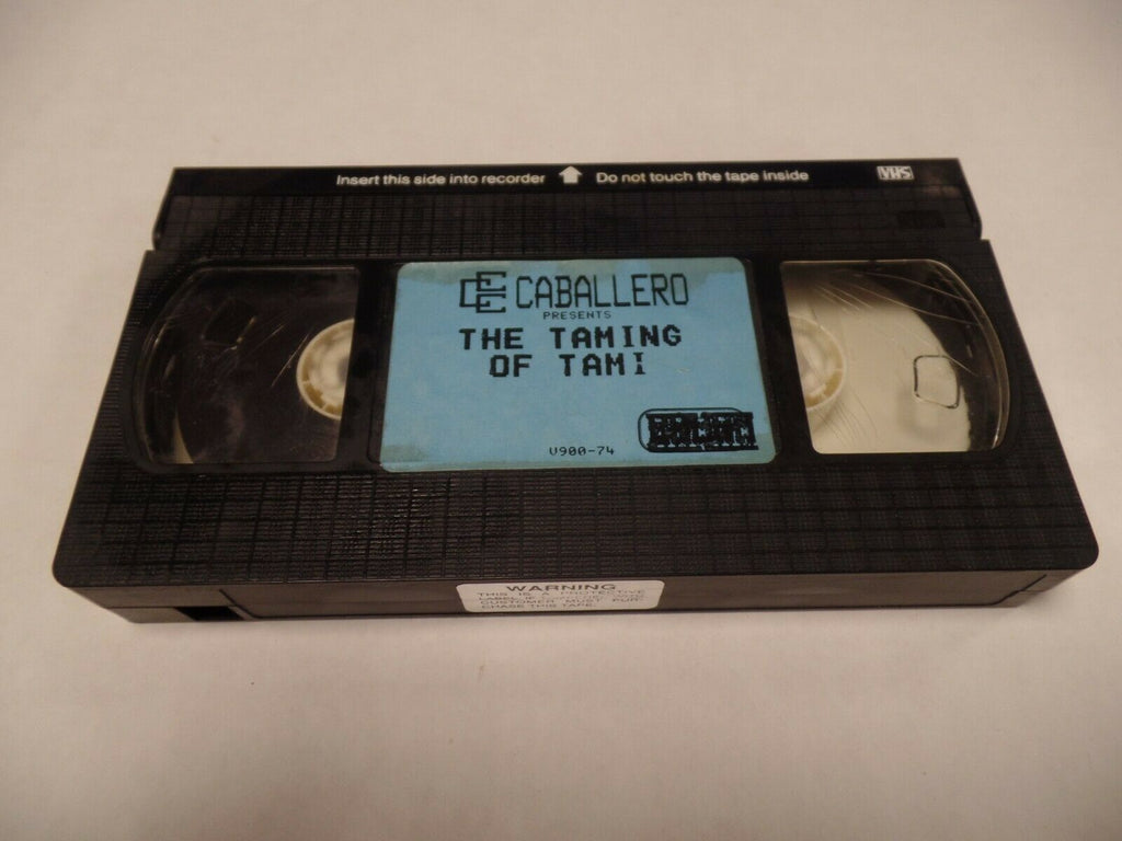 The Taming of Tami Caballero Adult VHS 053019AMP