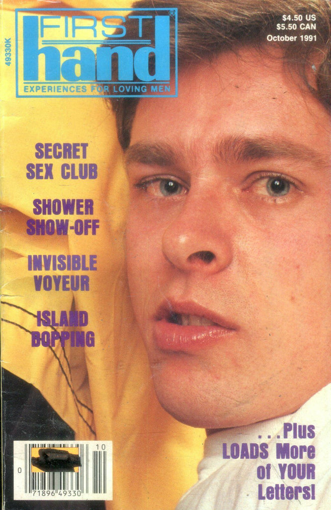 First Hand Gay Digest Secret Sex Club October 1991 021019lm-ep