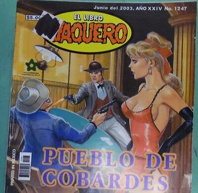 VAQUERO- PUEBLO DE COBARDES Spanish Comic Novel #1247 070617lm-ep2