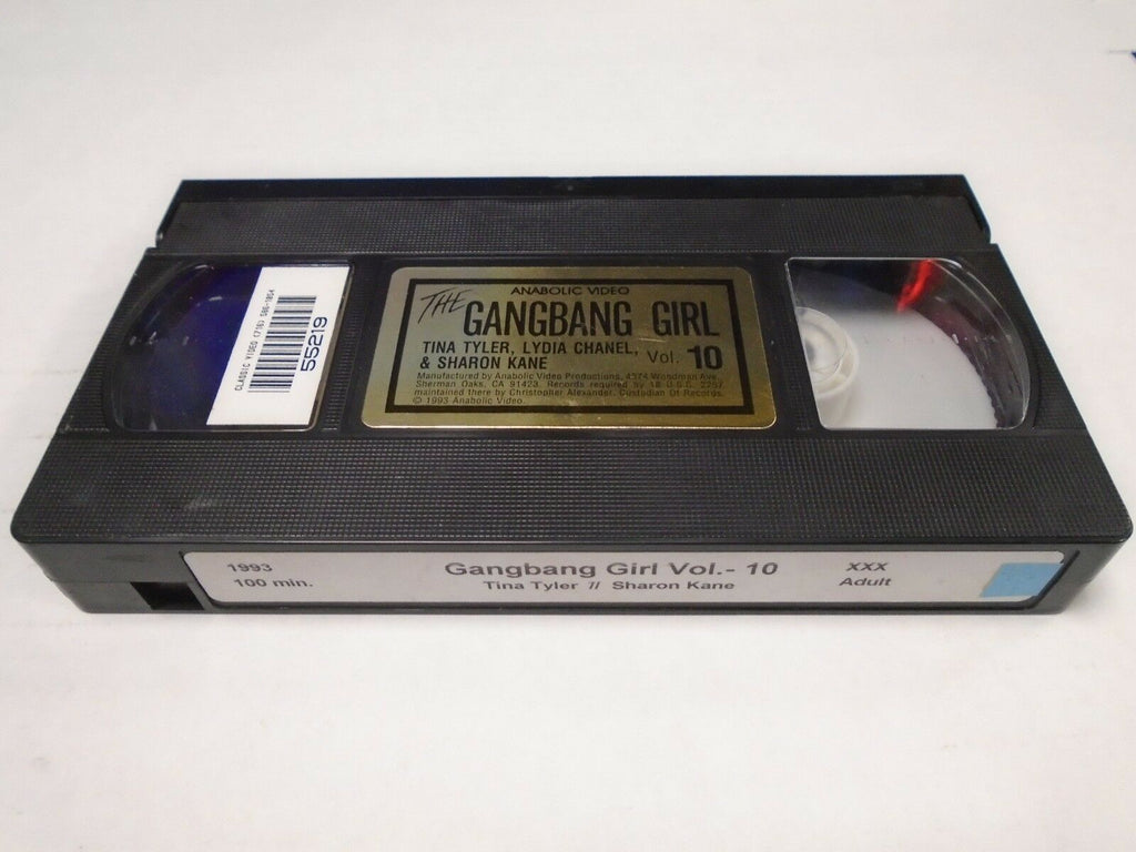 The Gang Bang Girl #10 Tina Tyler Sharon Kane 1993 100mins Adult VHS 012419AMP3