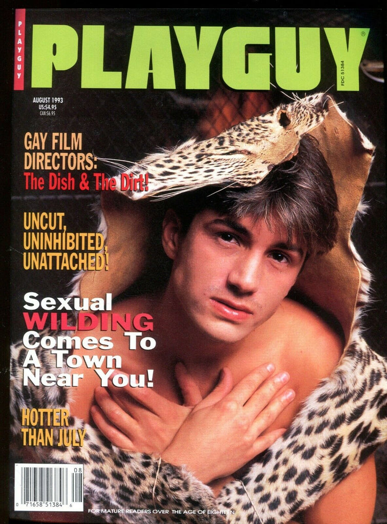 Playguy Gay Magazine Sexual Wilding August 1993 082819lm-ep2