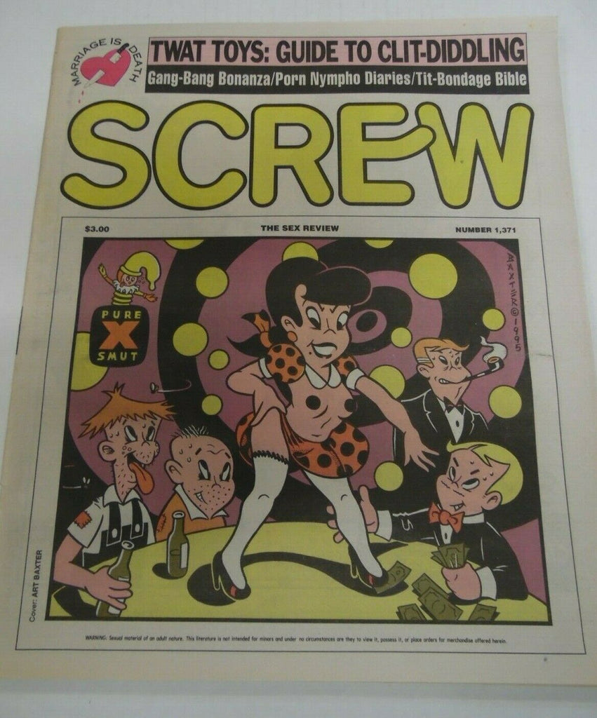 Screw Newspaper Richy Rich #1371 June 12, 1995 121419lm-ep2
