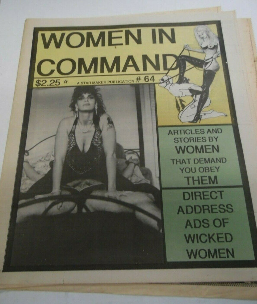 Women In Command Newspaper Wicked Women #64 1990's 122419lm-ep