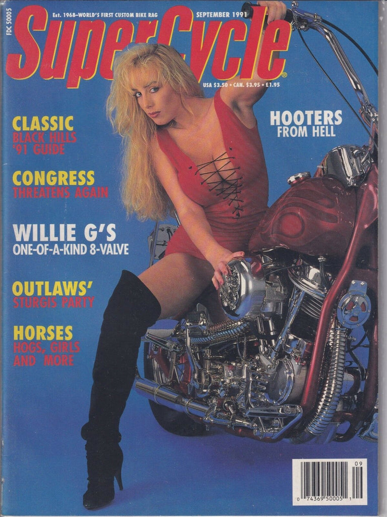 Supercycle Magazine Willie G's Black Hills '91 Guide September 1991 013019REP
