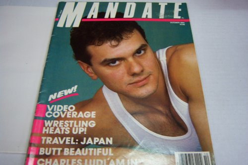 Mandate Adult Gay Magazine "Butt Beautiful" October 1985
