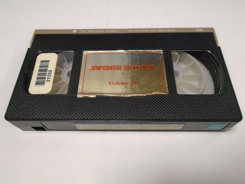 Swedish Erotica #3 Juliet Anderson Nikki Charm 1981 Adult VHS 022219AMP2