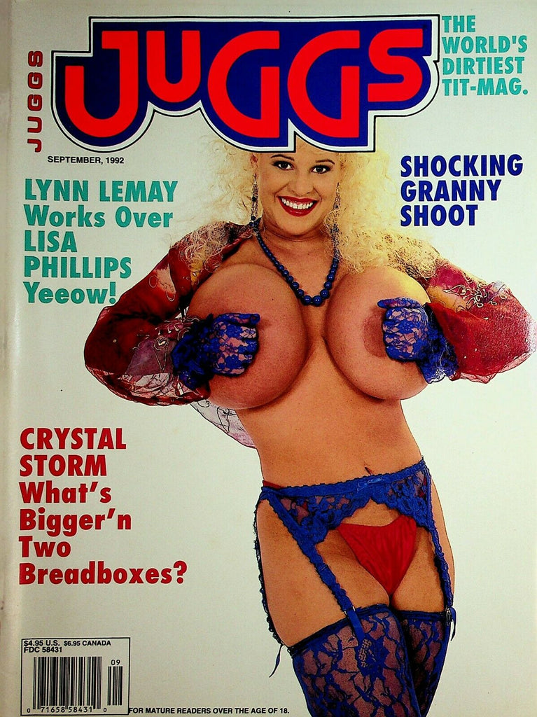 Juggs Magazine Lynn Lemay / Lisa Phillips September 1992 052220lm-ep