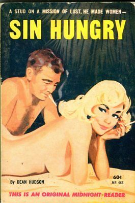 Sin Hungry Adult Novel by Dean Hudson 1963 Midnight Reader 041914lm-epa