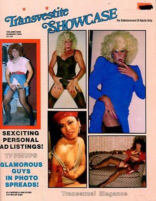 Transvestite Showcase Magazine TV Pinups vol.1 #2 1988 032818lm-ep2