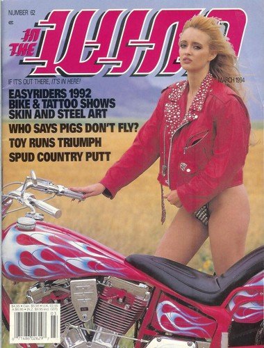 In the Wind - March 1994: Biker Magazine with Bike and Tattoo Shows, Nude Biker Chicks and More!