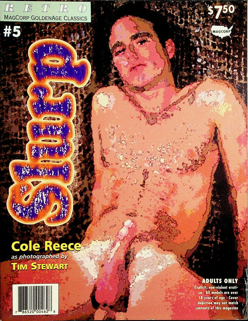 Slurp Gay Magazine Cover Guy Cole Reece #5 1998 040720lm-ep