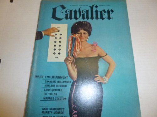 Cavalier Busty Adult Vintage Magazine "Marlene Dietrich, Liz Taylor" Vol.13 #115 January 1963 Cheesecake