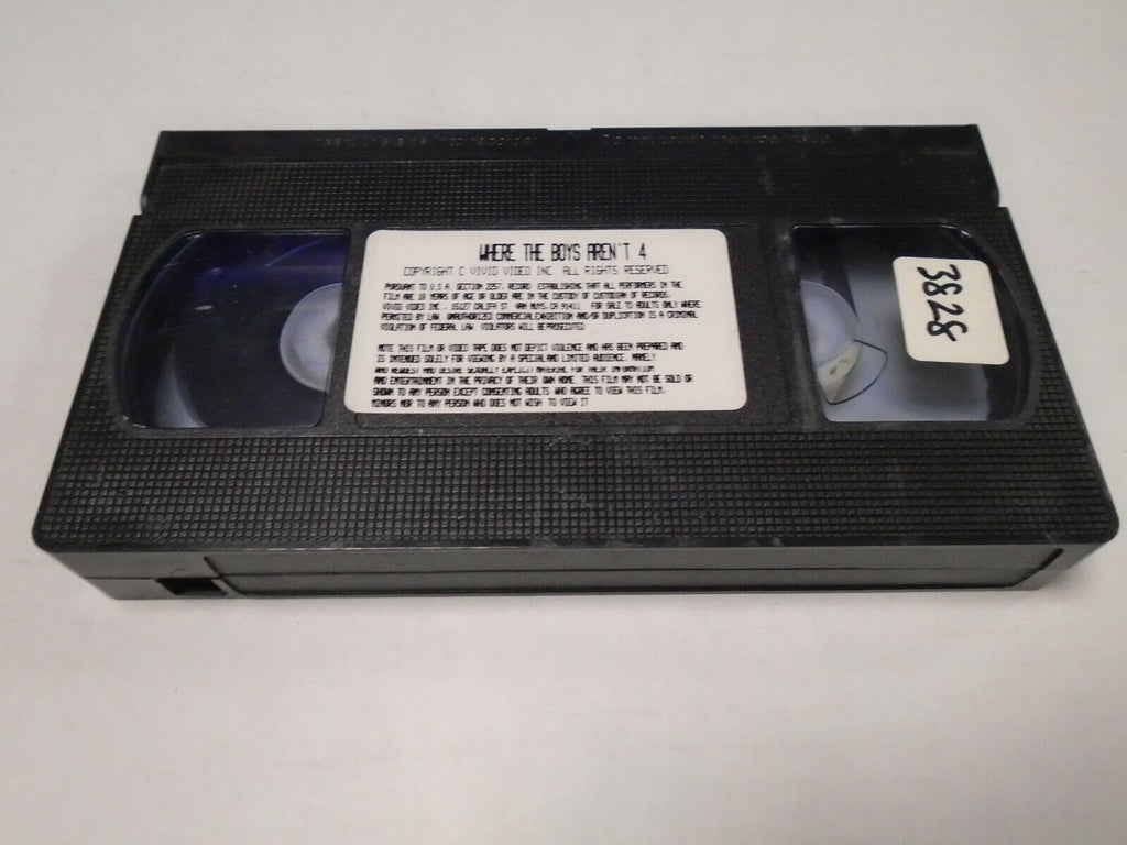 Where the Boys Aren't #4 Vivid Video Adult VHS 051419AMP2