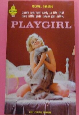 Playgirl Adult Novel by Michael Burgess 1964 by Midwood 073113lm-epa