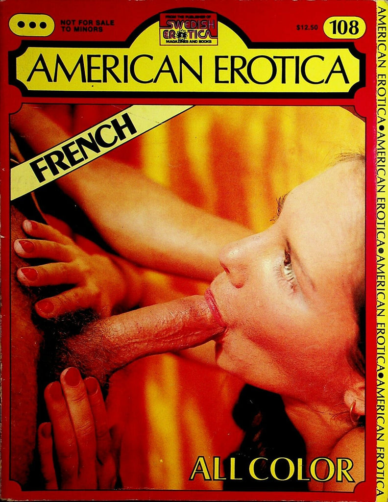 American Erotica Magazine French #108 1980's Swedish Erotica 072020lm-ep