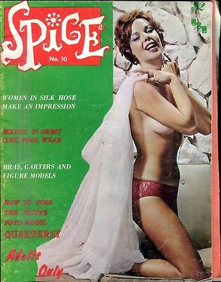 Spice Busty Magazine Women In Silk Hose #10 1965 111918lm-ep
