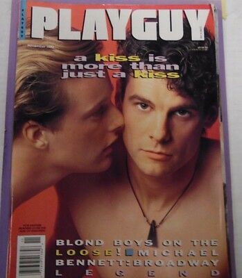 Playguy Gay Magazine A Kiss Is More Than Just A Kiss November1992 112012lm-epa