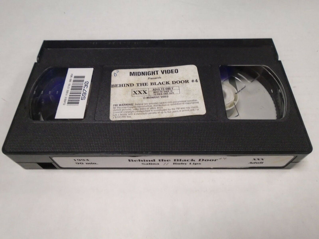 Behind the Black Door Salina Rusty Lips 1994 90mins Adult VHS 022019AMP