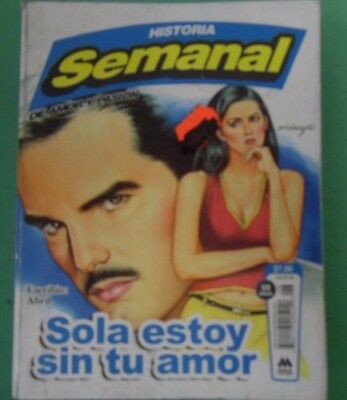 Semanal- Sola estoy sin tu amor Spanish Graphic Comic Novel #98 063017lm-ep