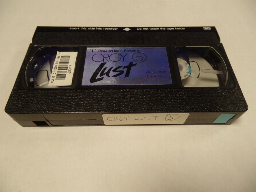 Orgy Lust 5 L Productions 1985 Adult VHS 030719AMP3